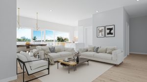 Séjour appartement Luxembourg